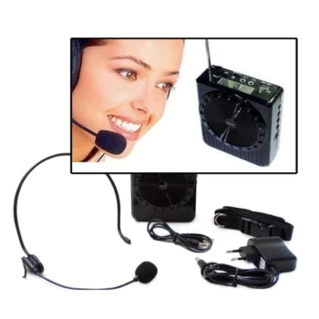 Megafone portatil recarregavel