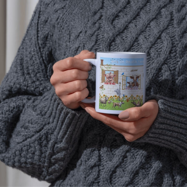 Caneca "Mais um dia sem exploração animal" - Imagem 4