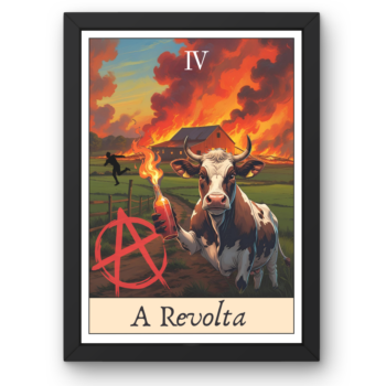 Print "A Revolta" estilo Tarot tamanho A3