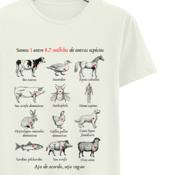 Camiseta "Espécies"