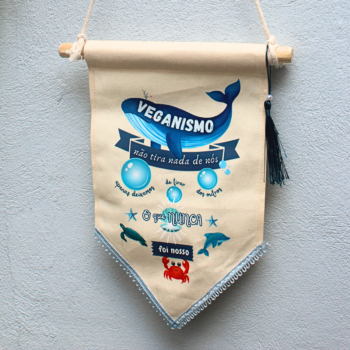 Flâmula "Veganismo não tira nada de nós..."