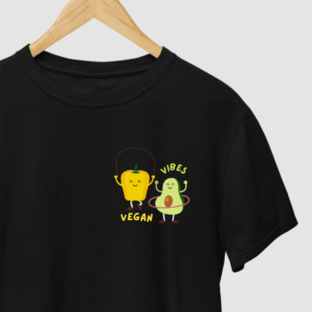 Camiseta minimalista "Vegan Vibes"