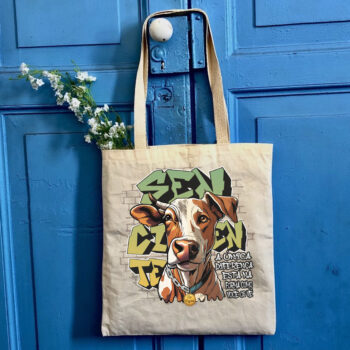 Ecobag básica algodão cru "Sencientes"