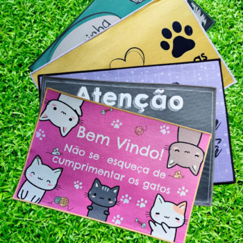 Tapete de entrada 55x35cm variados