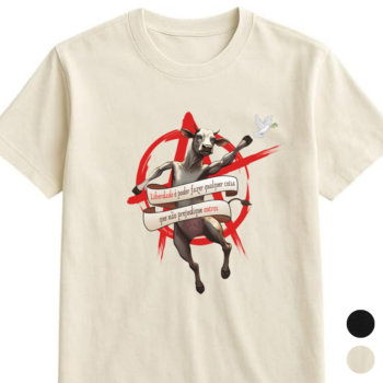 Camiseta/ Baby look "Liberdade" 100% algodão
