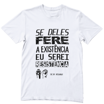 Camiseta "Resistência"