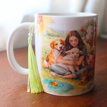 Caneca de cerâmica 325ml "Sencientes"