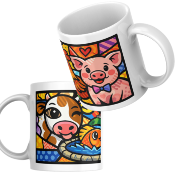 Caneca 325ml "vegan"