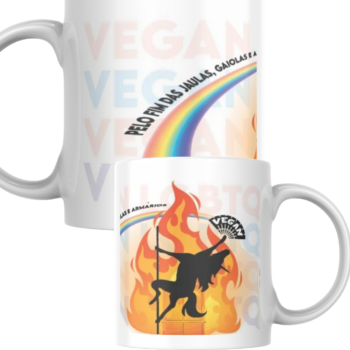 Caneca 325ml "Vegan LGBTQIA+"
