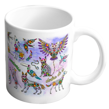 Caneca 325ml "Todo animal tem um universo dentro de si"