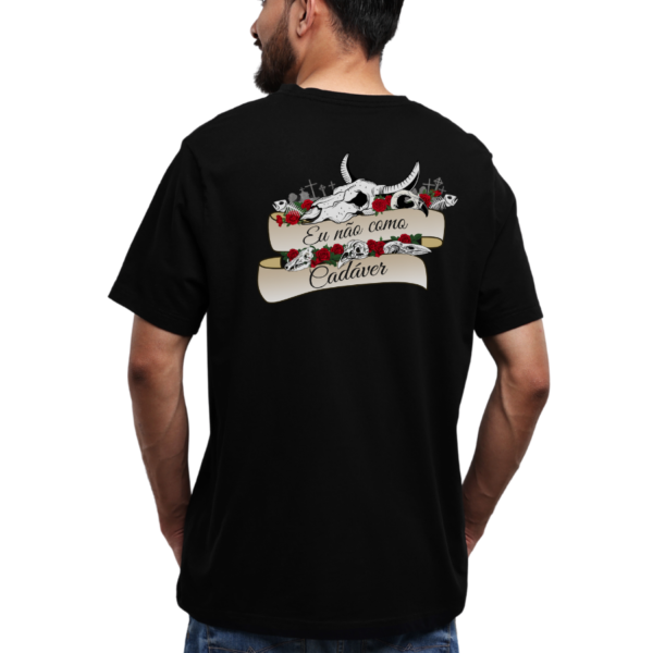 Camiseta "Eu não como cadáver" - Imagem 3