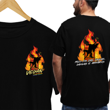 Camiseta "Vegan LGBT+"