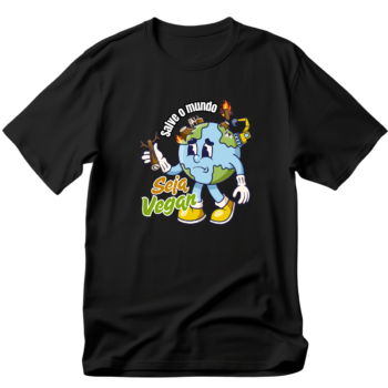 Camiseta "Salve o mundo"