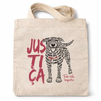 Ecobag básica algodão cru "Orelha"