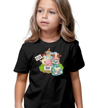 Camiseta infantil "protesto"