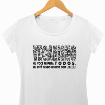 Babylook "VEGANISMO" 100% algodão