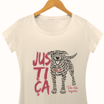 Babylook "Orelha" off white 100% algodão