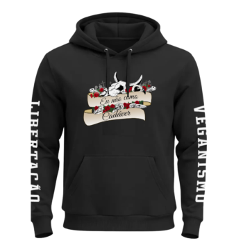 Moletom canguru flanelado c/ capuz "Cadáver"