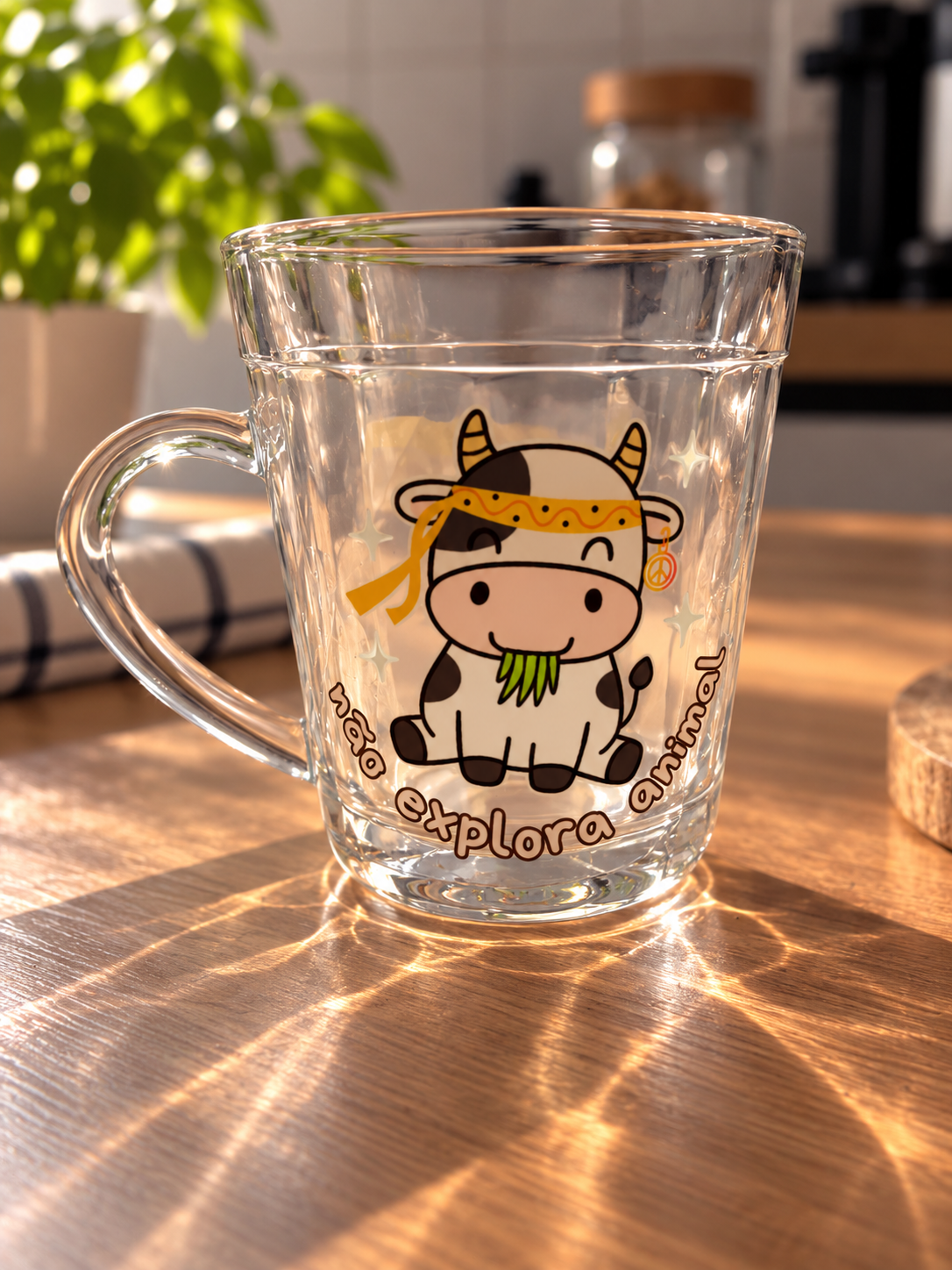 Caneca americano 200ml "Hippie legal" - Imagem 4