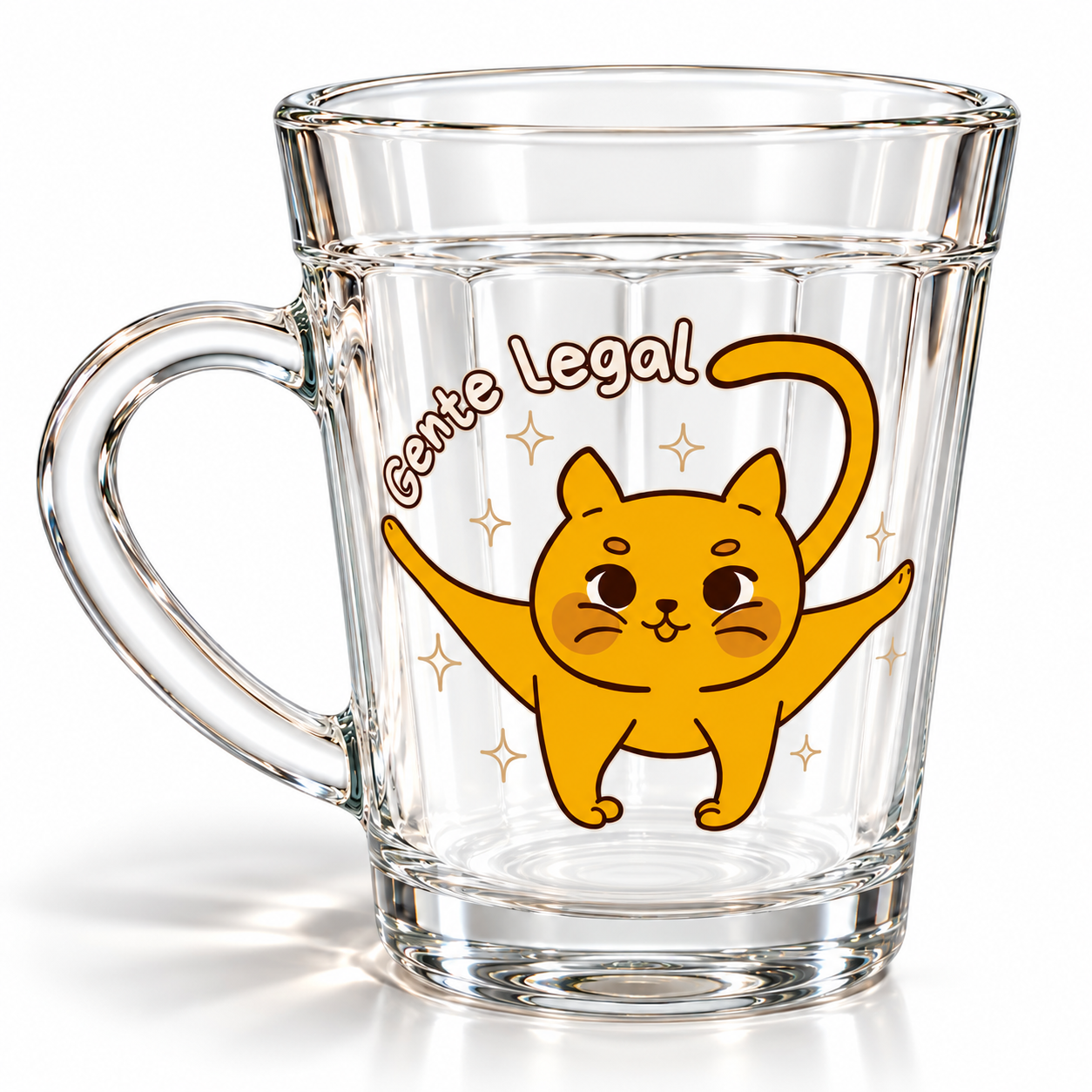 Caneca americano 200ml "Gato do yoga" - Imagem 2