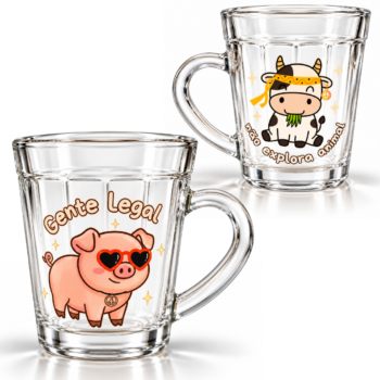 Caneca americano 200ml "Hippie legal"