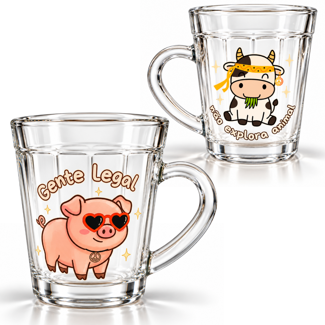 Caneca americano 200ml "Hippie legal"