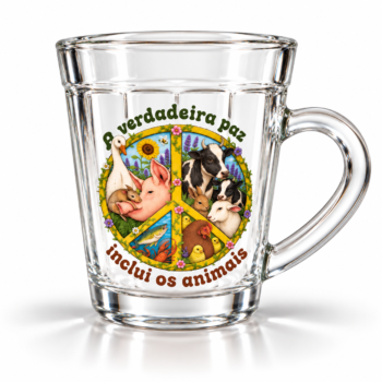 Caneca americano 200ml "A verdadeira paz"
